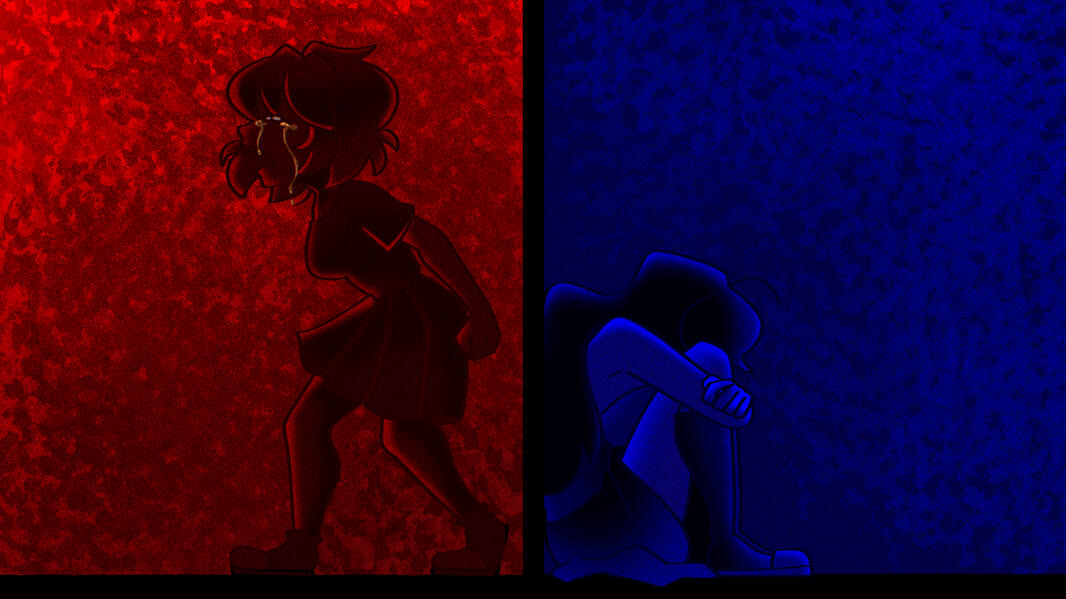 Akane smiley triste Collab avec Saphony
