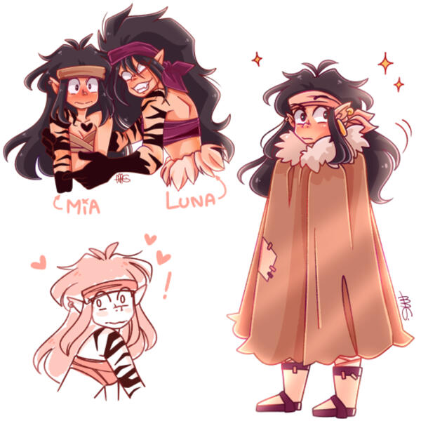 Mia et Luna